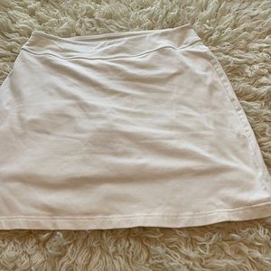 Athleta White Cotton Skort